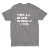 Black Designer Tee