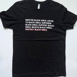 Protect Black Girls Pre-Loved Tee — Imperfect (L)