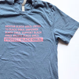 Protect Black Girls Pre-Loved Tee — Sample (L)