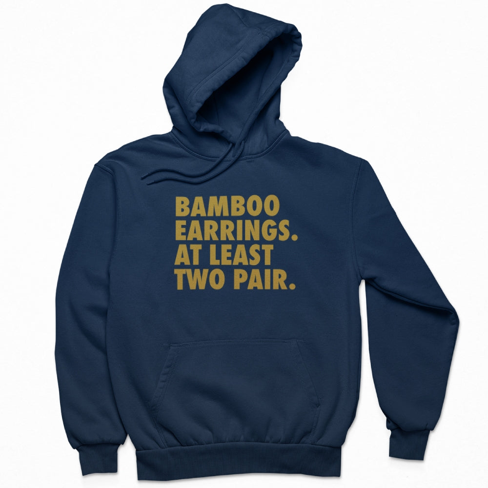 Bamboo Earrings Hoodie