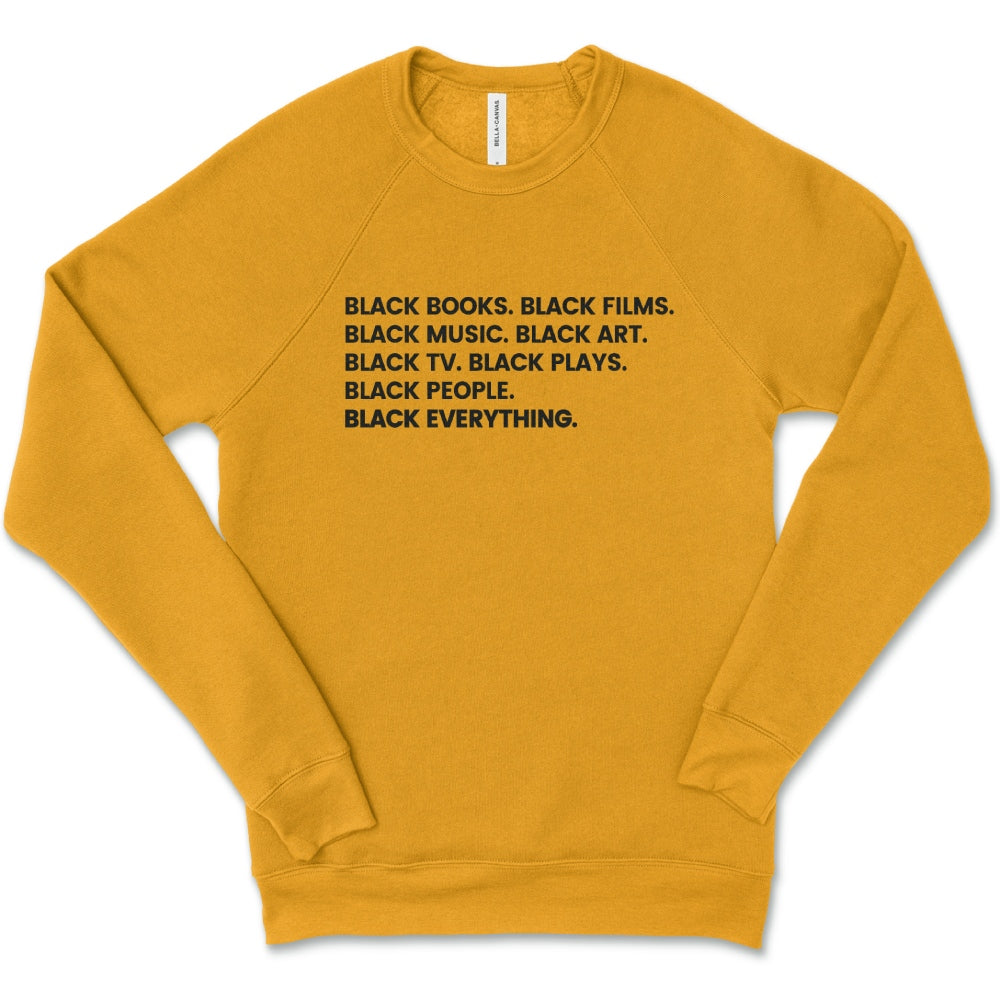 Black Everything Sweatshirt